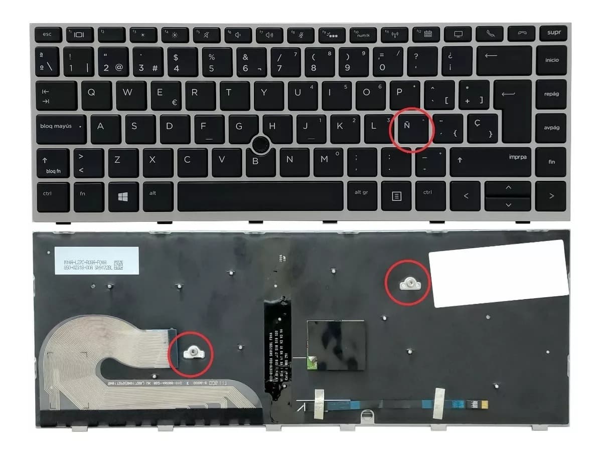 Teclado Hp Elitebook 840 G5 G6 745 G6