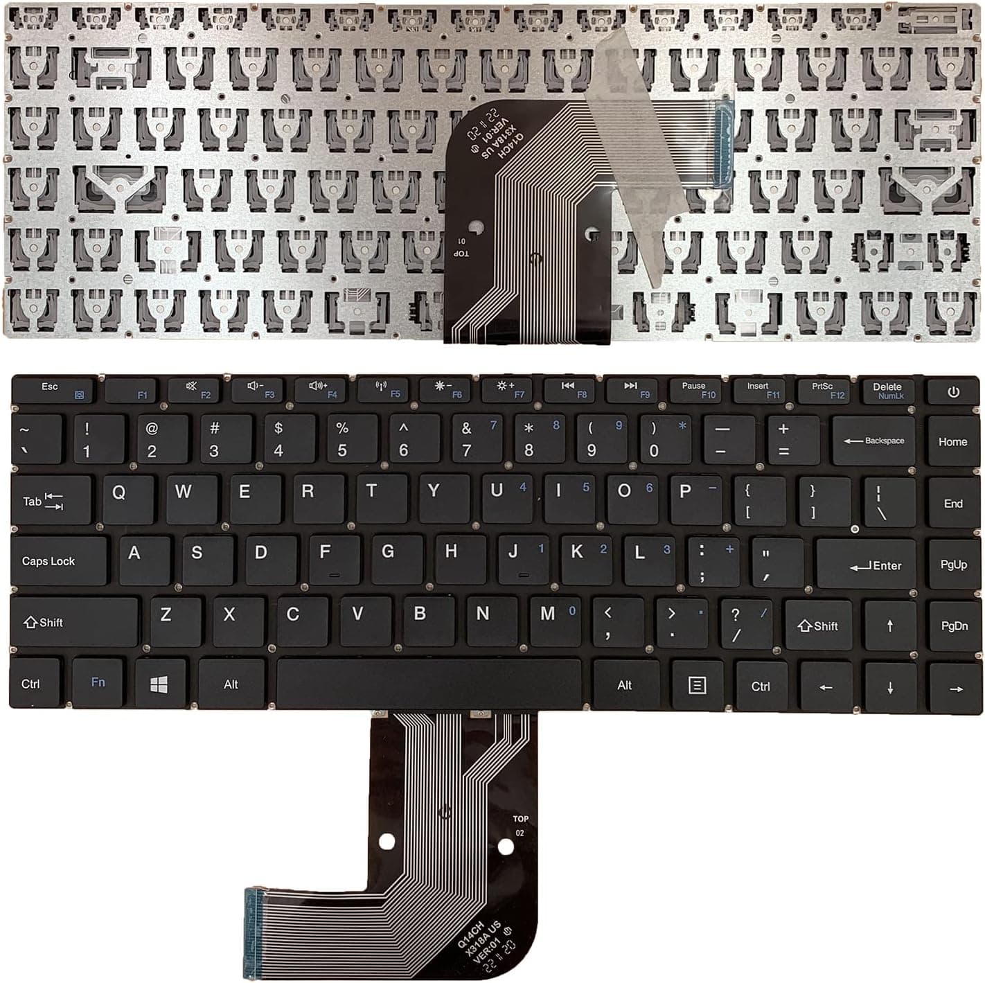 Teclado Gateway GWTN133-1 GWTN141-1 GWTN141-1BL GWTN141-1BK GWTN141-5 GWTN141-5BK GWTN141-5GR
