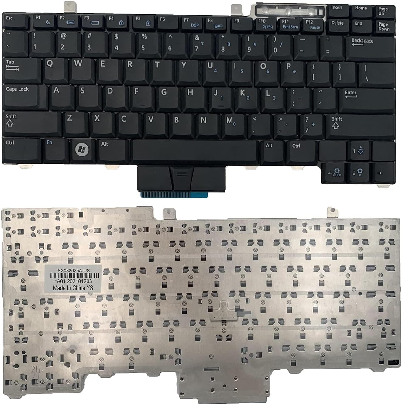 Teclado Dell Latitude E6400 E6410 E6500 E6510 E5410 E5510 E5400 E5500 Precision M2400 M4400 M4500