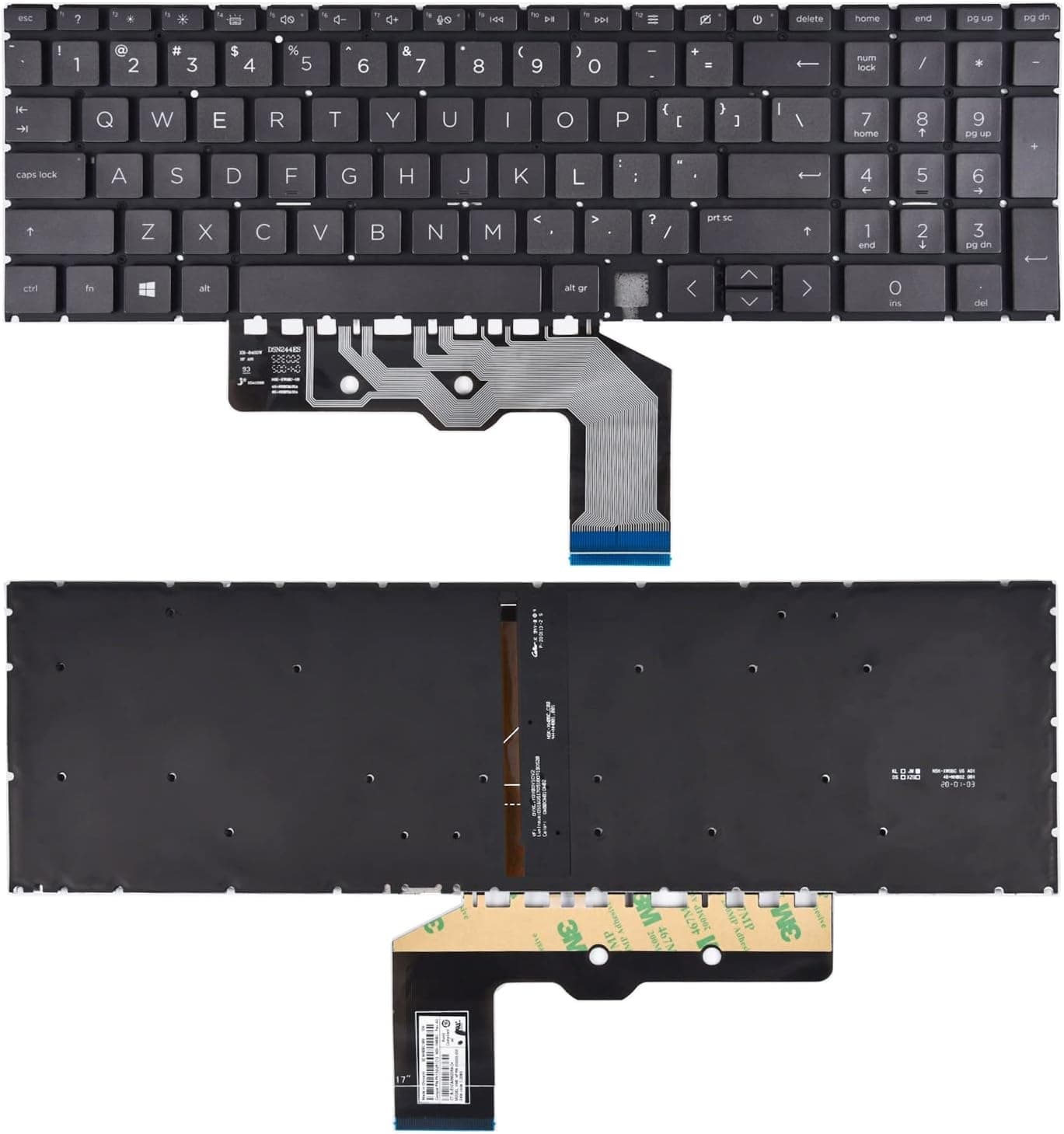 Teclado HP Envy X360 15-EE 15M-EE 15-ED 15M-ED 17-CG