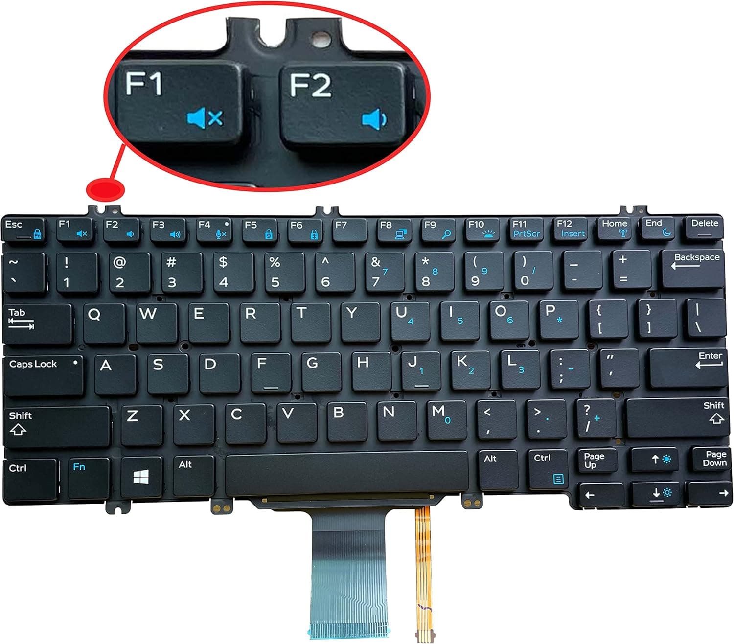 Teclado Dell Latitude 7280 7290 7380 7389 7390 5290 5289 5288 5280
