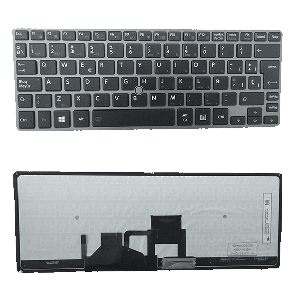 Teclado Toshiba Portege Z30-B Z30T-Z Z30T-B Z30T-C NSK-V10BN