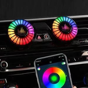 AMBIENTAL PARA CARRO CON LUZ RÍTMICA APP BLUETOOH