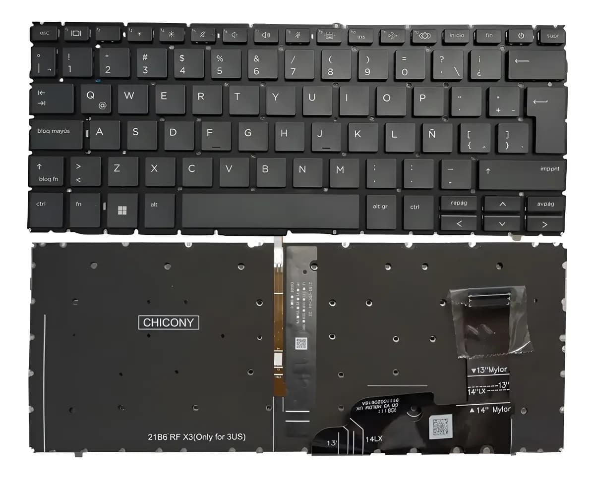 TECLADO HP ELITEBOOK 840 G9 G10 845 G9 830 G9 G10 835 G9 Zbook Firefly 14 G9 G10 G11