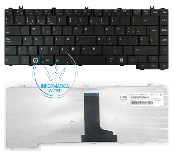 Teclado TOSHIBA C645 L640 C645 L645 L630 L730 L745