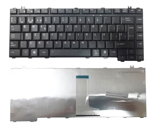 Teclado toshiba L200 M205 M500 M505 L205 L305 L305D L450 L455 L510 L515 L510D L310 L311 L300D L305D