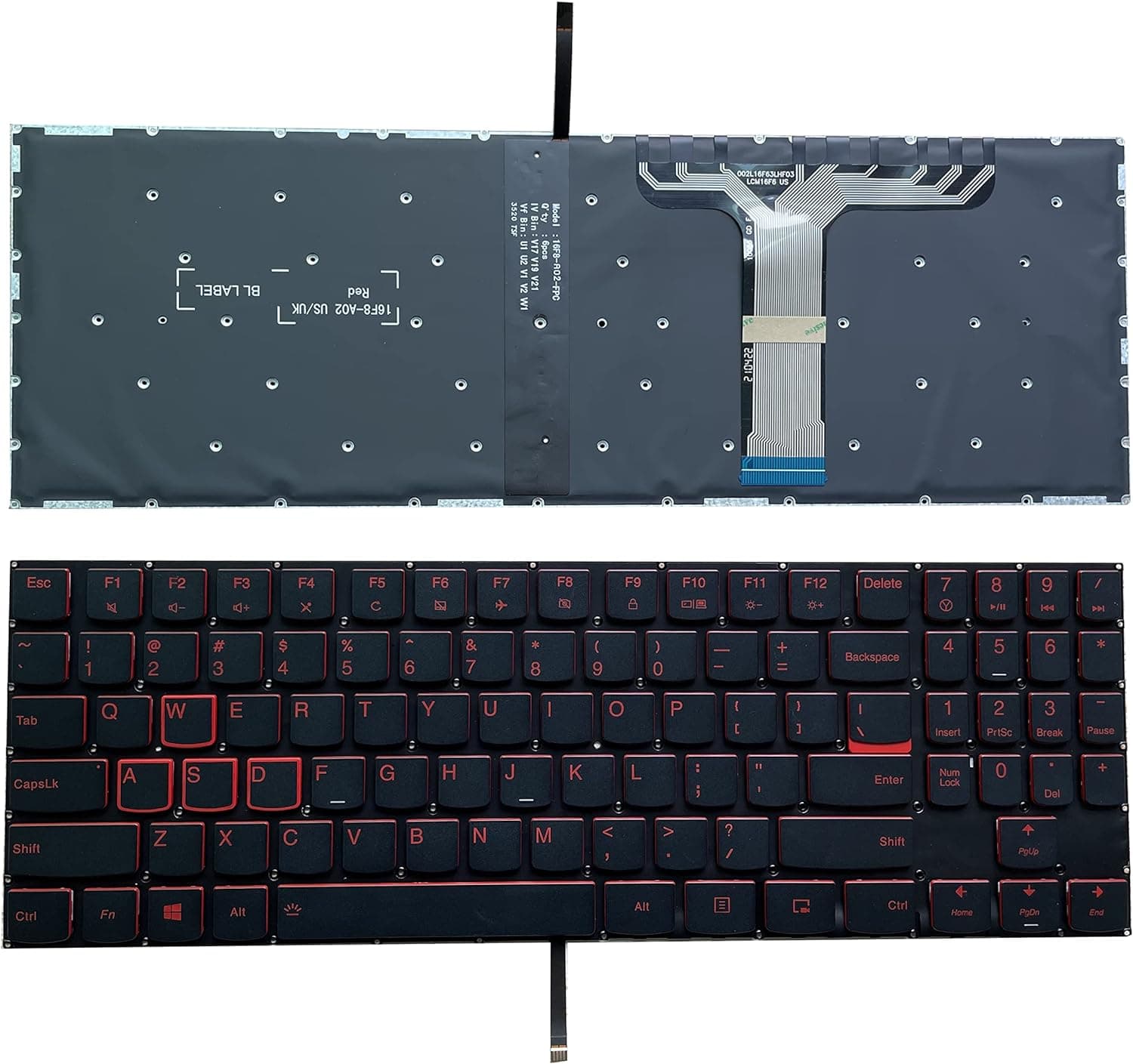 Teclado Lenovo Legion Y520-15ikb Y720 R720-15ikb Y720-15ikb