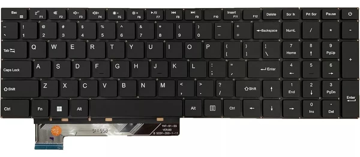 Teclado Laptop Gateway Gwnr71517-bl Gwnr71517-bk Yxt-91-55
