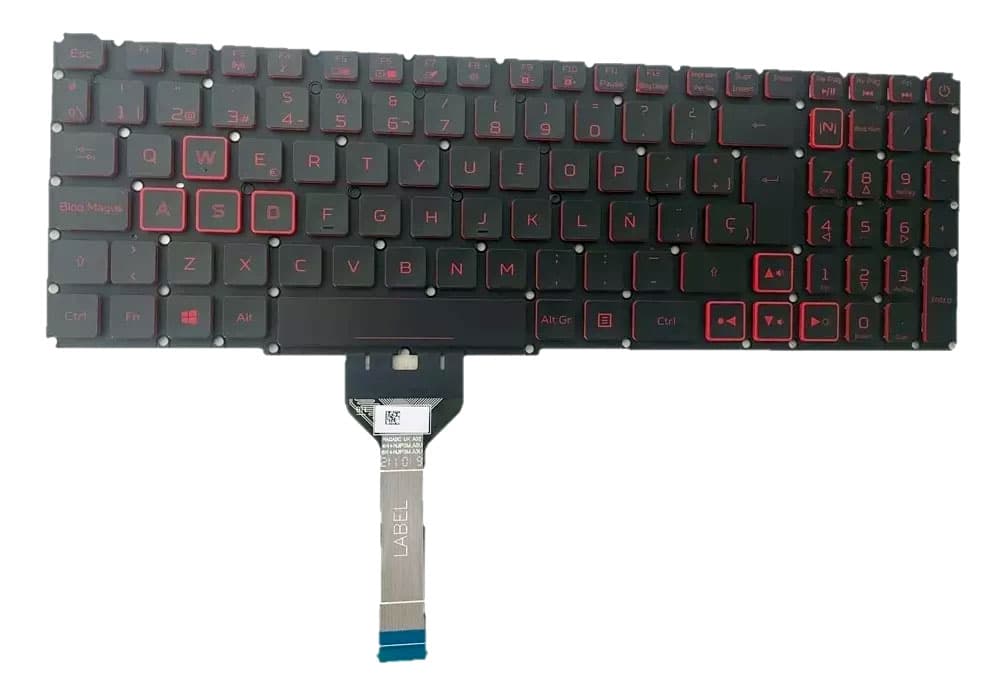 Teclado Acer Nitro 5 AN515-55 AN515-56 AN515-57 AN515-58 AN517-54 AN517-41