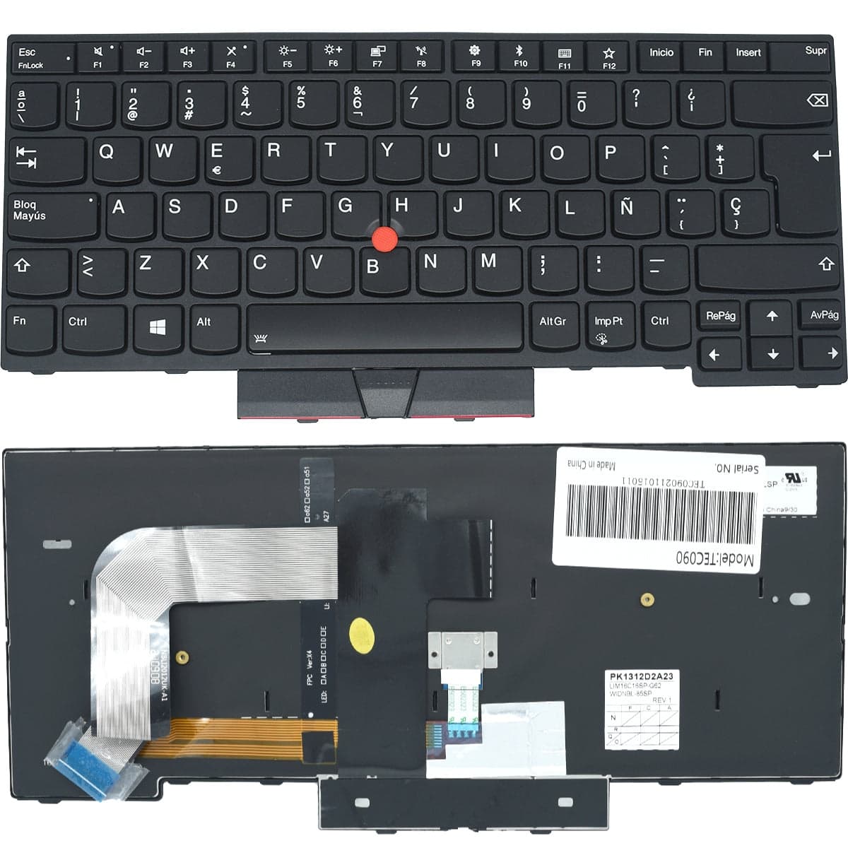 Teclado Lenovo ThinkPad T470 T480 A475 A485