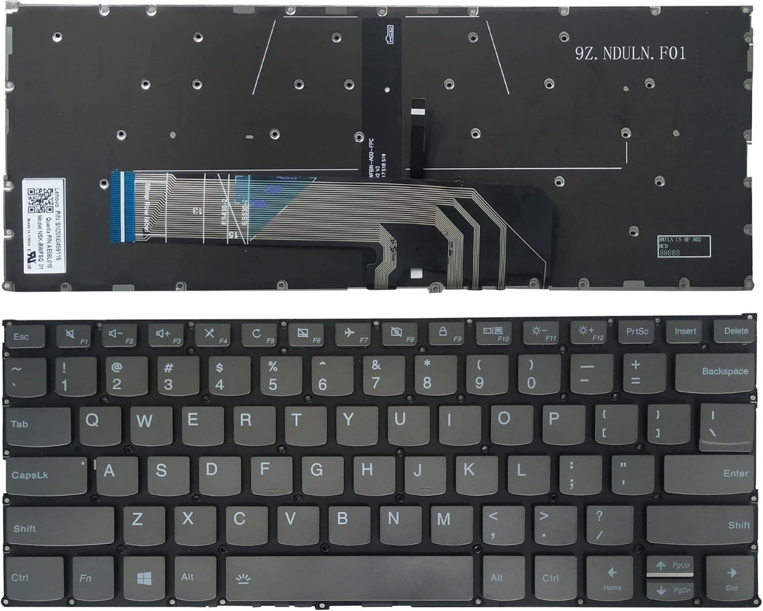 TECLADO LENOVO IDEAPAD 530S-14ARR 530S-14IKB FLEX-14API FLEX-14IML S740-14IIL YOGA 530-14IKB 530-14ARR 730-13