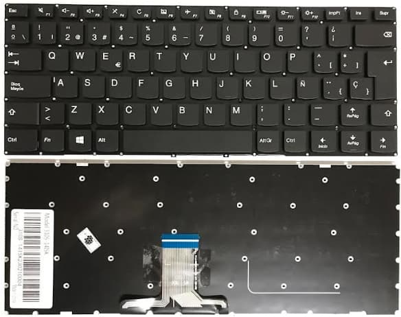 TECLADO LENOVO IDEAPAD 310S-14AST 310S-14ISK 310S-14IKB 510S-14ISK 510S-14IKB 710-14ISK 710-14IKB 710-15ISK 710-15IKB