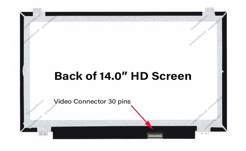 DISPLAY NT140WHM-N31 NT140WHM-N41 14 HD 1366x768 30 PINES