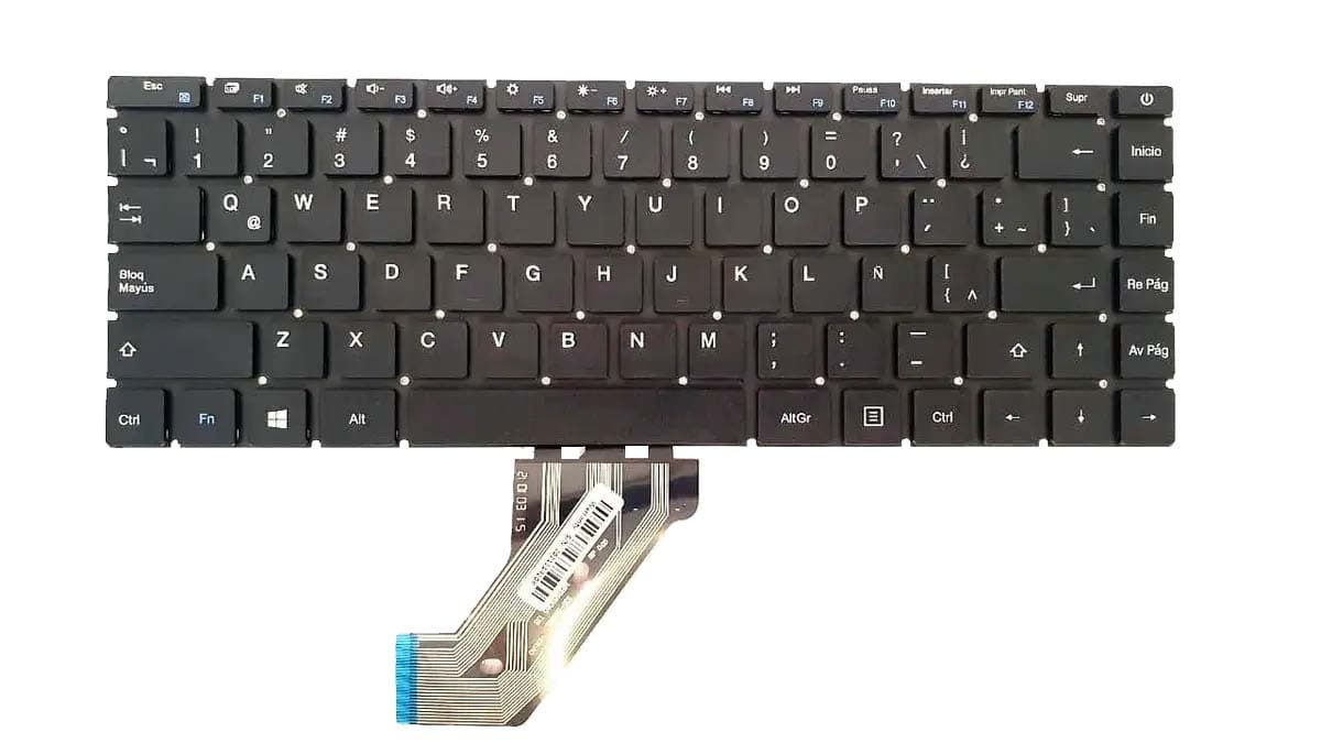 TECLADO XTRATECH XCT14Q82 14.1 MB3181015 Mb3181009 XK-HS261