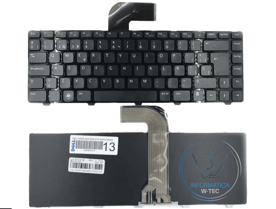 Teclado dell N4110 14r M4110 N4050 M4040 N411z