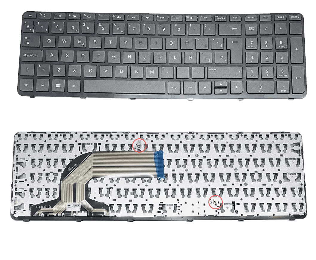 Teclado HP 15N 15R 15A 15-g 15-e 250 G2