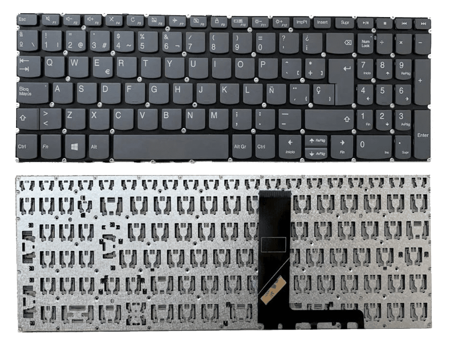 Teclado LENOVO IDEAPAD 330S SIN BOTON POWER 320-15IAP / 320-15ISK / 320-15AST / 320-15IKB / 320-15ABR / 330-15AST / 330-15IGM / 330-15ICH / 330-15IKB / 330-15ARR / 81D6 / S145-15AST / PC5CP-LSP / PC5CP-LA / SN20M63194 / SN20M63090 / SN20M63014 / PK1314F3A15 / 520-15ikb / 130-15AST / 80XR