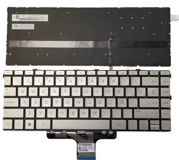 Teclado HP Pavilion 13-BB 14M-DW 14-DW 14-DV 14-DY 14-EK 14-EC TPN-I137 Q244 Q234 E267