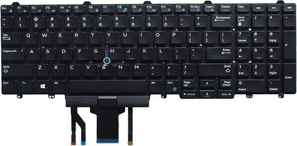 Teclado Dell Latitude E5550 E5570 E5580 E5590 E5591 Precision 3510 M3510 7510 M7510 7710 M771