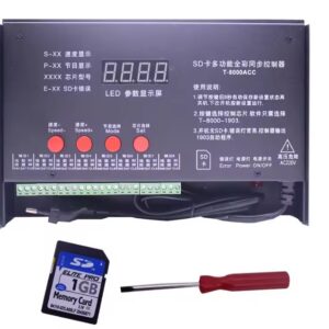 CONTROLADOR T8000ACC WS2801 WS2811 LPD8806 MAX 8192
